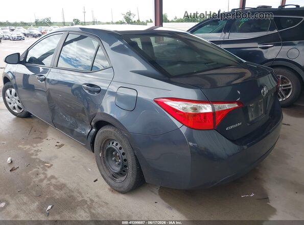5YFBURHE0GP412856 2016 TOYOTA COROLLA Gray უკანა მარცხენა