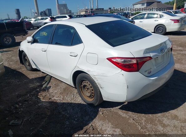 5YFBURHE0KP866159 2019 TOYOTA COROLLA White Tył lewy