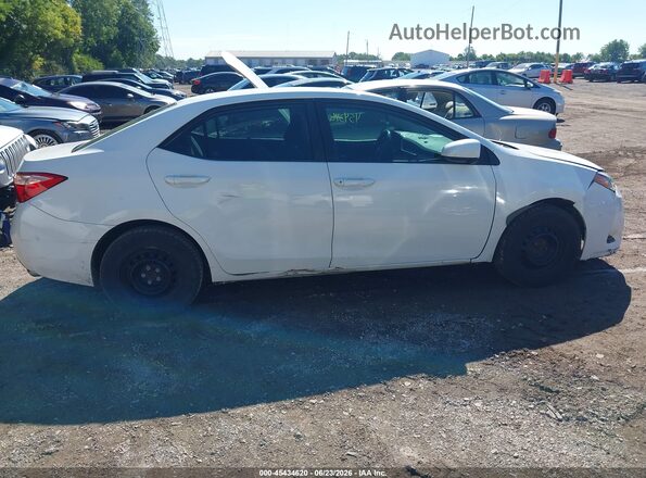 5YFBURHE0KP866159 2019 TOYOTA COROLLA White Widok wnętrza z tyłu