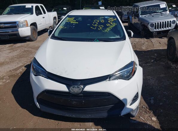 5YFBURHE0KP866159 2019 TOYOTA COROLLA White Widok z przodu