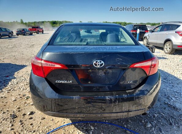 5YFBURHE0KP906286 2019 TOYOTA COROLLA Черный Вид сзади