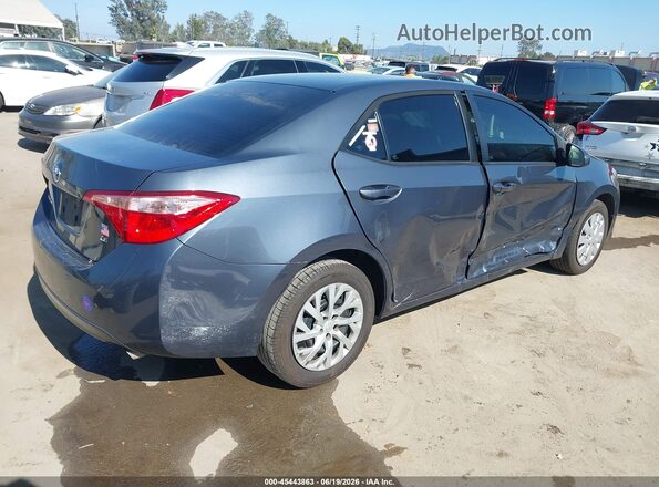 5YFBURHE0KP922780 2019 TOYOTA COROLLA Gray Հետևի աջ