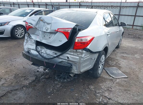 5YFBURHE0KP924660 2019 TOYOTA COROLLA Silver წინა ხედი