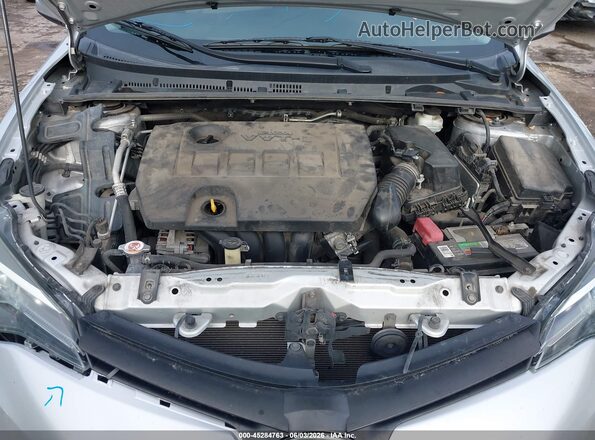 5YFBURHE0KP924660 2019 TOYOTA COROLLA Silver უკანა ხედი