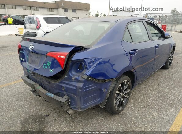 5YFBURHE0KP925176 2019 TOYOTA COROLLA Blue უკანა მარჯვენა
