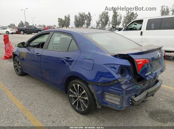 5YFBURHE0KP925176 2019 TOYOTA COROLLA Blue უკანა მარცხენა