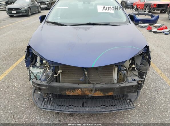 5YFBURHE0KP925176 2019 TOYOTA COROLLA Blue წინა ხედი