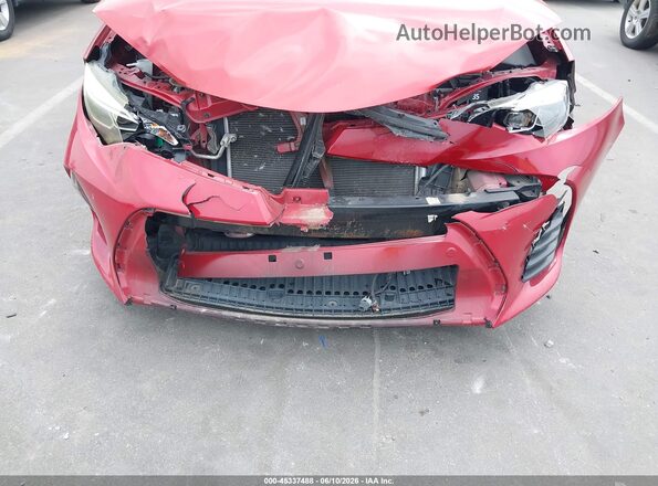 5YFBURHE0KP941765 2019 TOYOTA COROLLA Red Front view