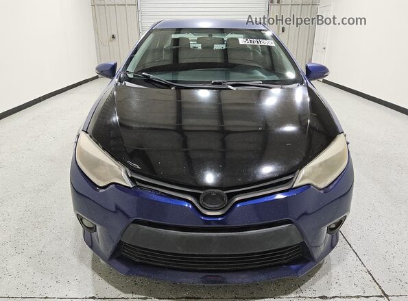 5YFBURHE1GP404815 2016 TOYOTA COROLLA Blue 
