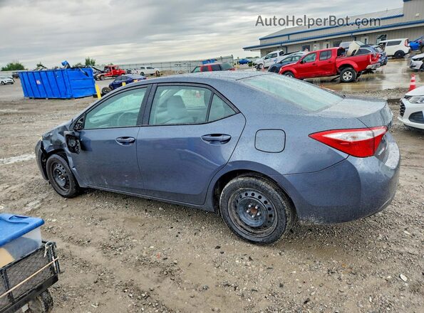 5YFBURHE1GP464402 2016 TOYOTA COROLLA Синий Задняя левая четверть