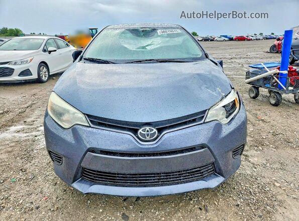 5YFBURHE1GP464402 2016 TOYOTA COROLLA Синий Вид спереди