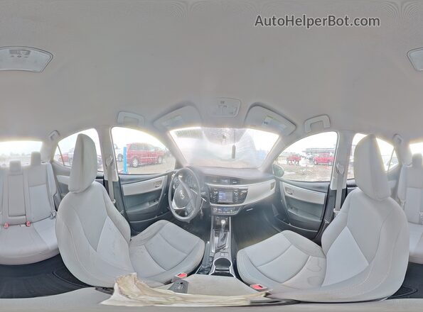 5YFBURHE1GP464402 2016 TOYOTA COROLLA Синий Вид наклейки с VIN-кодом