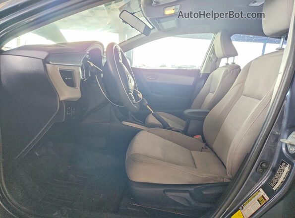 5YFBURHE1GP483418 2016 TOYOTA COROLLA Серый 