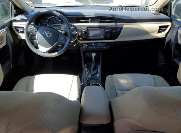 5YFBURHE2GP375230 2016 TOYOTA COROLLA Silver 
