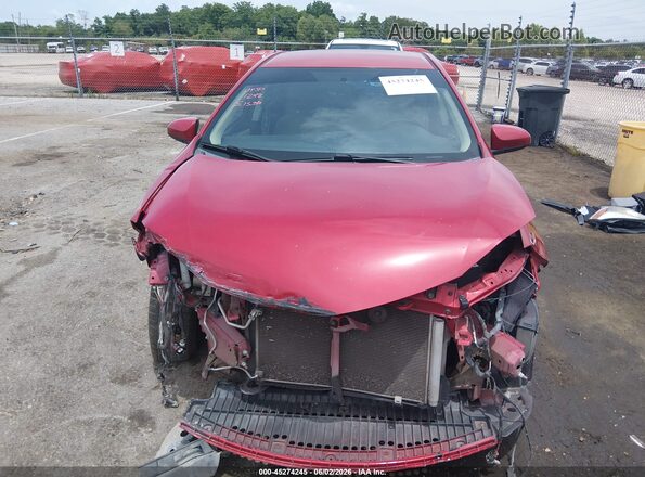 5YFBURHE2GP391248 2016 TOYOTA COROLLA Red Vista interior trasera