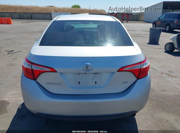5YFBURHE2GP399897 2016 TOYOTA COROLLA Silver 