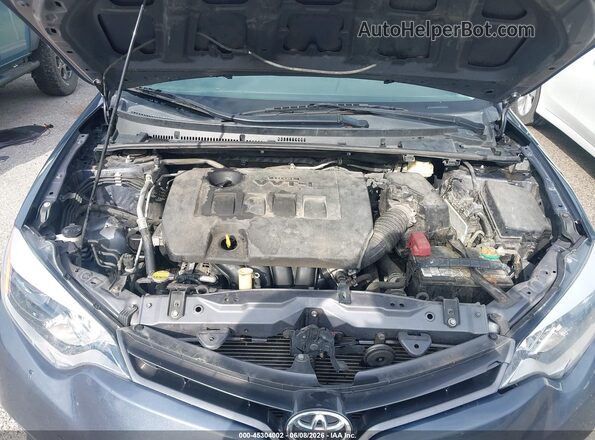 5YFBURHE2GP433143 2016 TOYOTA COROLLA Серый Вид сзади