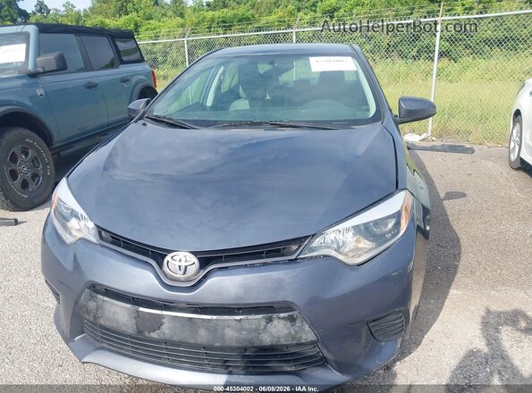 5YFBURHE2GP433143 2016 TOYOTA COROLLA Серый Вид щитка приборов
