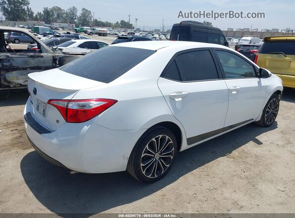 5YFBURHE2GP433417 2016 TOYOTA COROLLA White Rear right