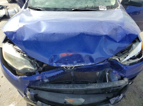 5YFBURHE2GP447639 2016 TOYOTA COROLLA Blue Widok wnętrza z tyłu