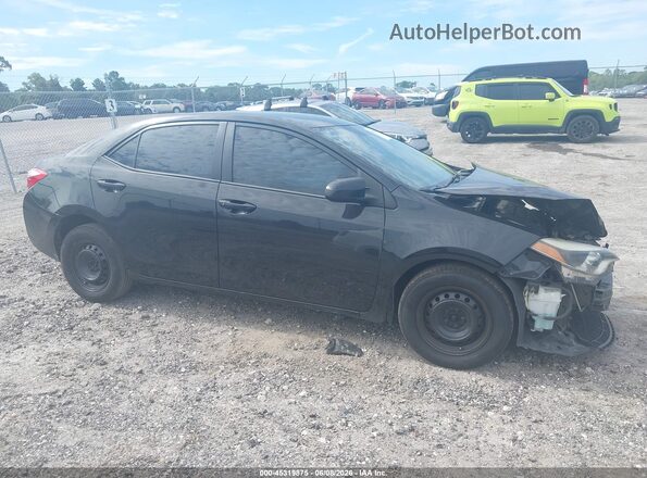 5YFBURHE2GP460407 2016 TOYOTA COROLLA Black Սալոնի հետևի տեսք