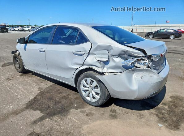 5YFBURHE2GP500016 2016 TOYOTA COROLLA Silver 