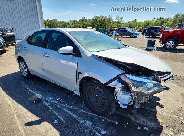5YFBURHE2GP500016 2016 TOYOTA COROLLA Silver 
