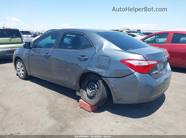5YFBURHE2GP532223 2016 TOYOTA COROLLA Gray 