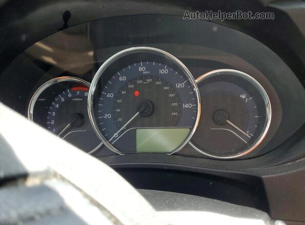 5YFBURHE2GP567330 2016 TOYOTA COROLLA Gray Instrument cluster view