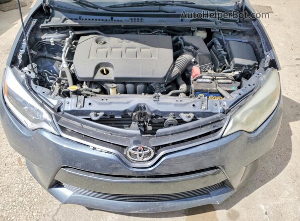 5YFBURHE2GP567330 2016 TOYOTA COROLLA Gray Rear interior view