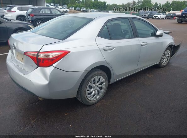 5YFBURHE2HP577650 2017 TOYOTA COROLLA Silver Rear right