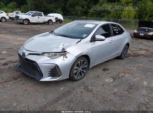 5YFBURHE2HP613692 2017 TOYOTA COROLLA Silver Front left