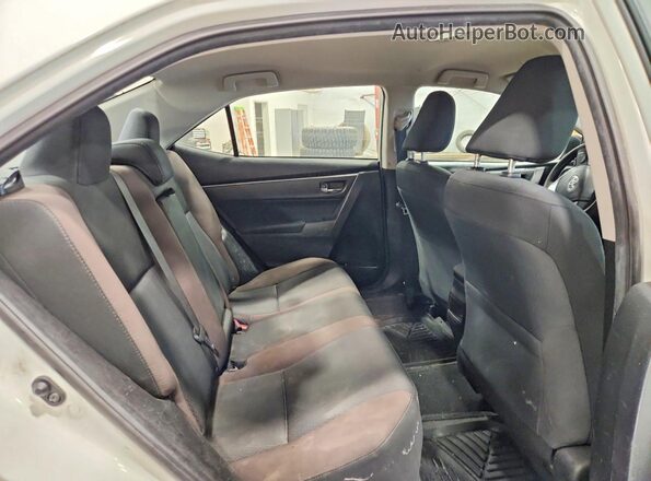 5YFBURHE2KP938642 2019 TOYOTA COROLLA White Rear seats view