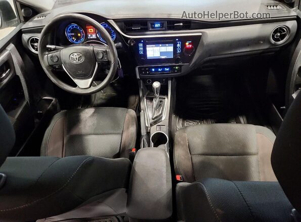 5YFBURHE2KP938642 2019 TOYOTA COROLLA White Dashboard view