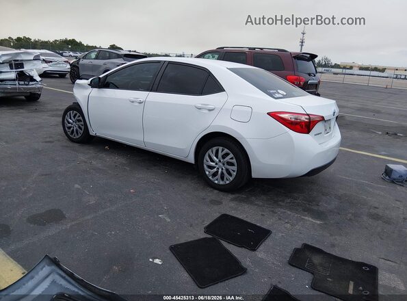 5YFBURHE2KP943467 2019 TOYOTA COROLLA White უკანა მარცხენა