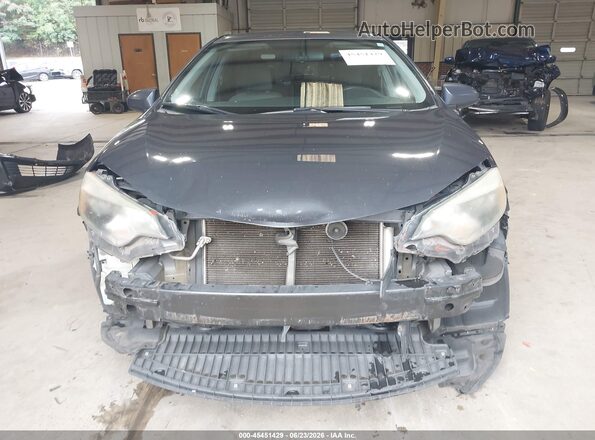 5YFBURHE3GP444331 2016 TOYOTA COROLLA Gray წინა ხედი