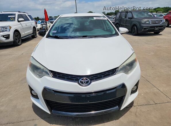 5YFBURHE3GP482142 2016 TOYOTA COROLLA White Front view