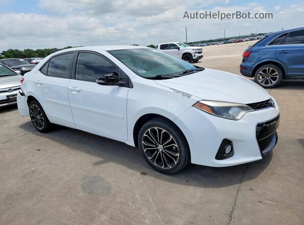 5YFBURHE3GP482142 2016 TOYOTA COROLLA White Front right