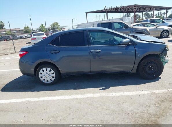 5YFBURHE3GP502101 2016 TOYOTA COROLLA Gray Панорамний вид салону 360°