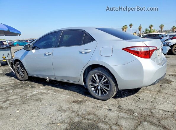 5YFBURHE3GP550293 2016 TOYOTA COROLLA Silver Հետևի ձախ