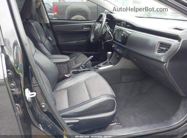 5YFBURHE3GP564341 2016 TOYOTA COROLLA Black Vista interior delantera