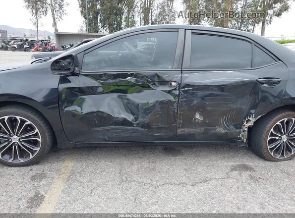 5YFBURHE3GP564341 2016 TOYOTA COROLLA Black Vista frontal