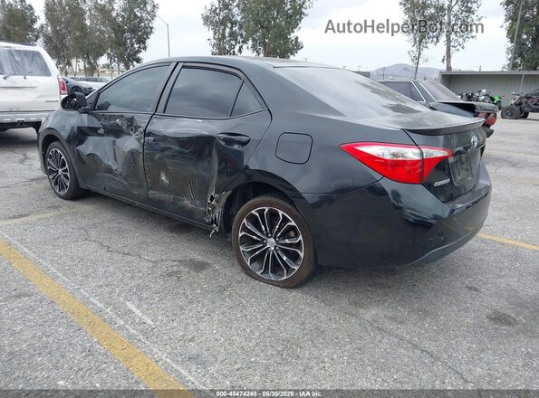 5YFBURHE3GP564341 2016 TOYOTA COROLLA Black Trasero izquierdo