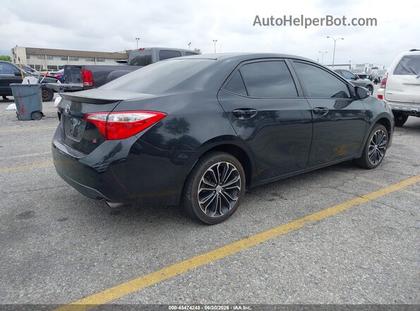 5YFBURHE3GP564341 2016 TOYOTA COROLLA Black Trasero derecho