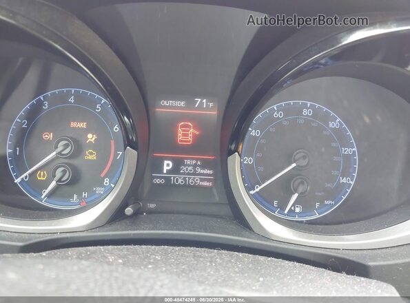 5YFBURHE3GP564341 2016 TOYOTA COROLLA Black Vista de los asientos traseros