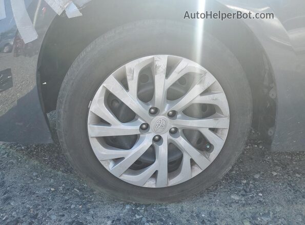 5YFBURHE3KP857522 2019 TOYOTA COROLLA Gray 
