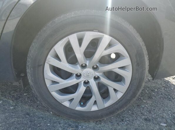 5YFBURHE3KP857522 2019 TOYOTA COROLLA Gray 