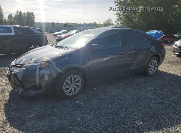 5YFBURHE3KP857522 2019 TOYOTA COROLLA Gray 360 interior view