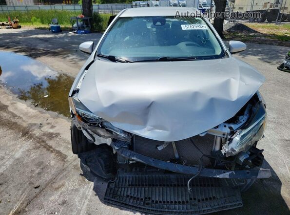 5YFBURHE3KP947432 2019 TOYOTA COROLLA Silver Вид спереду