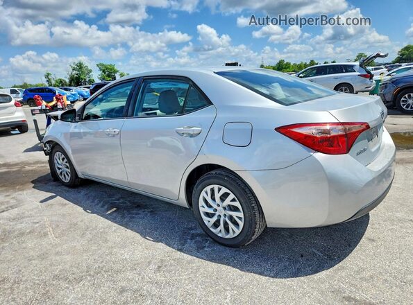 5YFBURHE3KP947432 2019 TOYOTA COROLLA Silver Задня ліва чверть